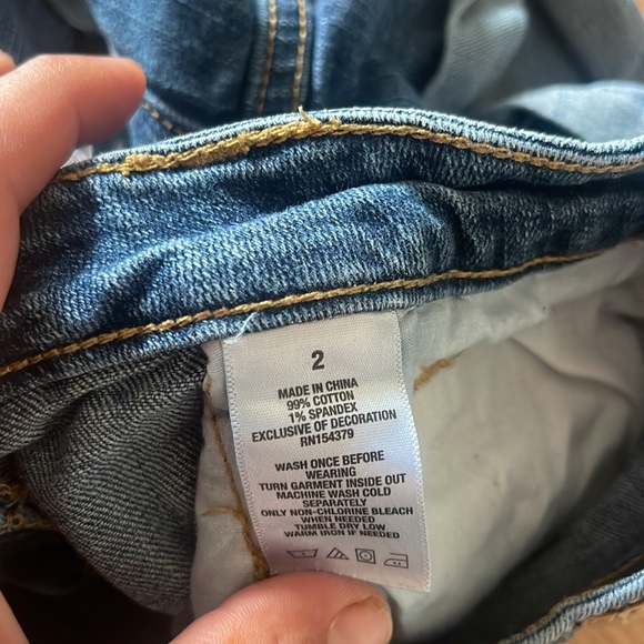 Aeropostale jeans shorts size 2 - Picture 5 of 5